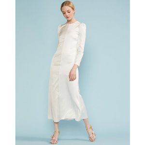 NWT Cynthia Rowley Silk Moe Maxi Dress